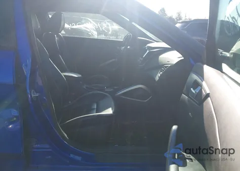 2013 Hyundai Veloster Turbo W/Black из США, поврежденный, VIN KMHTC6AE3DU146100